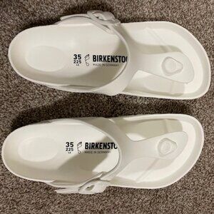 Birkenstock Gizeh Essentials  EVA - white size 35 brand new